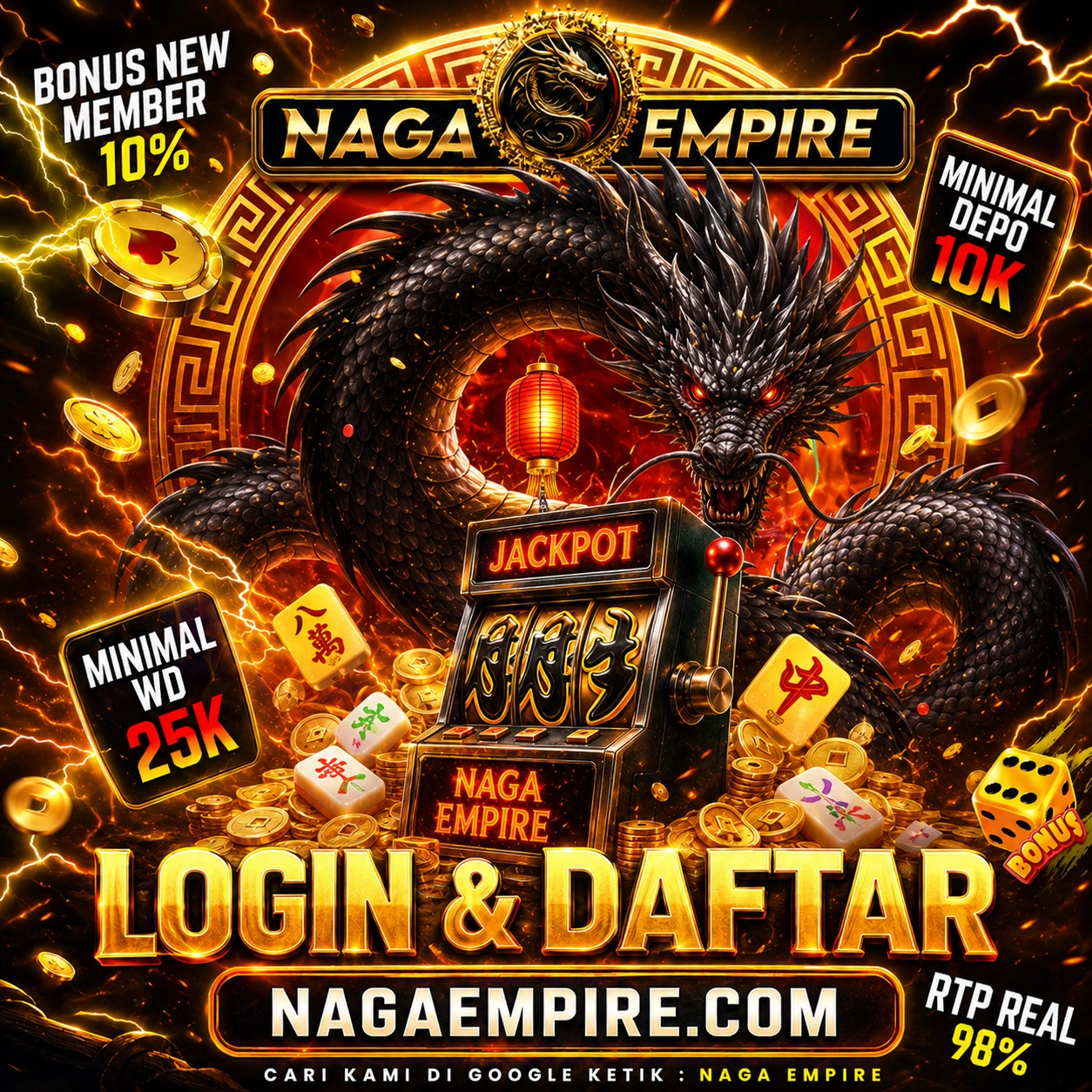 NAGAEMPIRE  NAGAEMPIRE : Pusat Kenyamanan Bermain Game Digital dengan Konsep Petualangan Terbaik by Hey siriusly